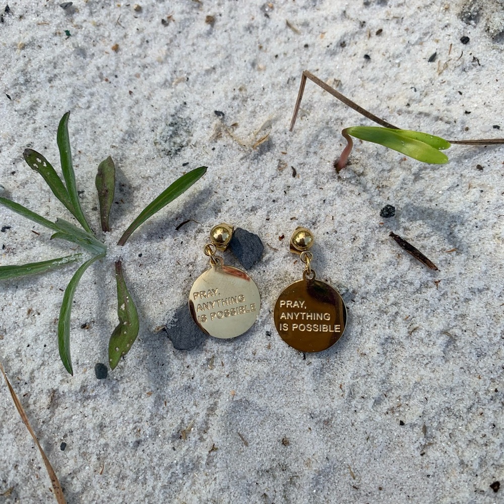 Non- tarnish, lead & nickel free, elegant & sophisticated inspiring earrings!